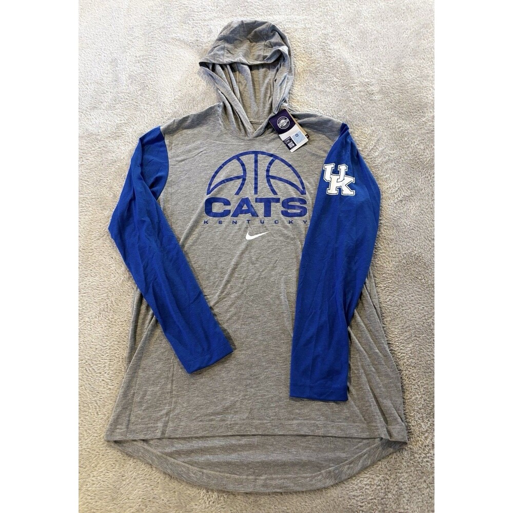 Men’s Nike Kentucky Wildcats Center Swoosh Long Sleeve Dri Fit Shirt Size L